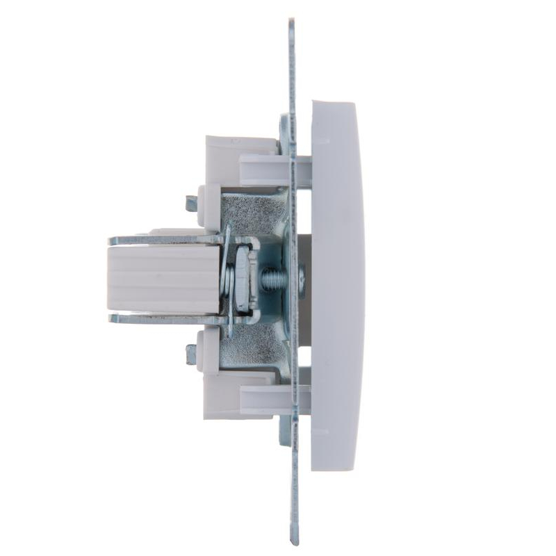 Механизм розетки компьютерн. 1-м СП KARINA RJ45 бел. LEZARD 707-0288-139