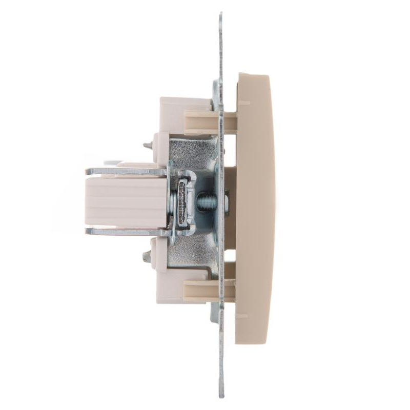 Механизм розетки компьютерн. 1-м СП KARINA RJ45 крем LEZARD 707-0388-139