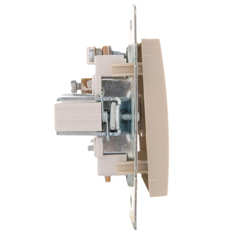 Механизм розетки TV СП KARINA оконечная крем LEZARD 707-0388-130