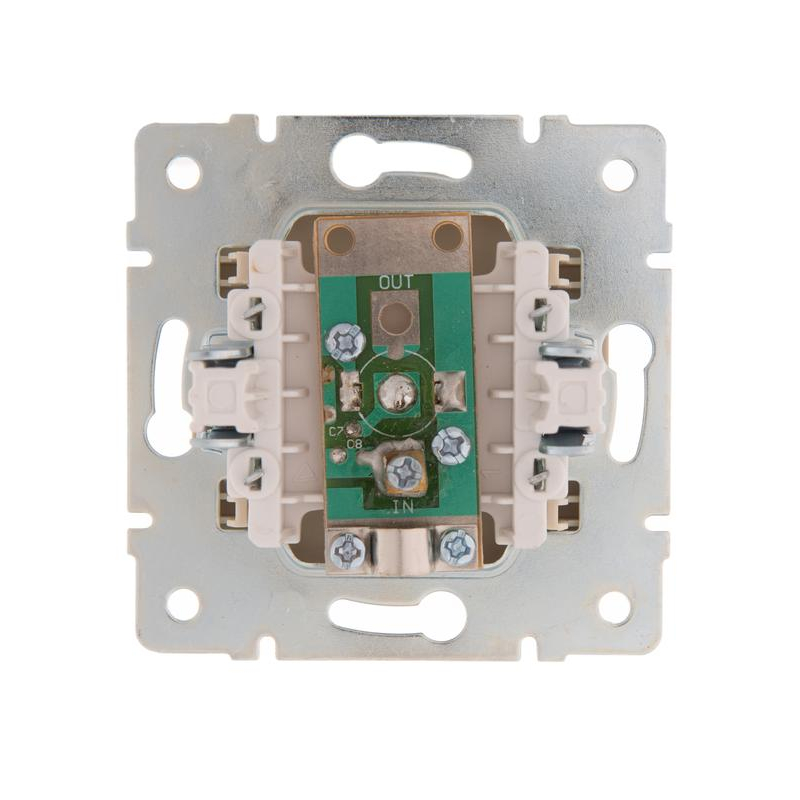 Механизм розетки TV СП KARINA оконечная крем LEZARD 707-0388-130