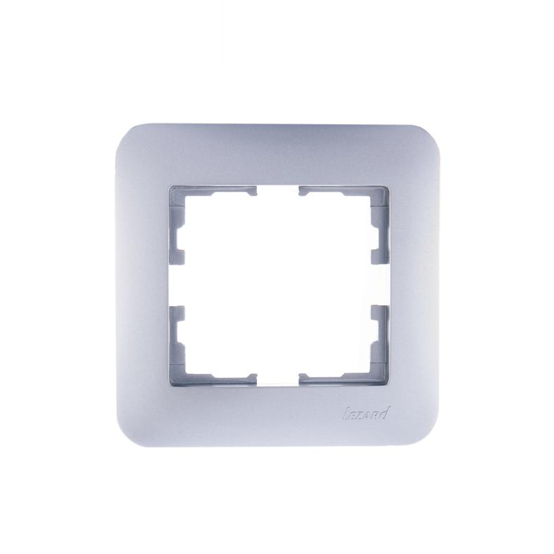 Рамка 1-м Karina Life горизонт. жемчуж./бел. перламутр LEZARD 708-3000-146