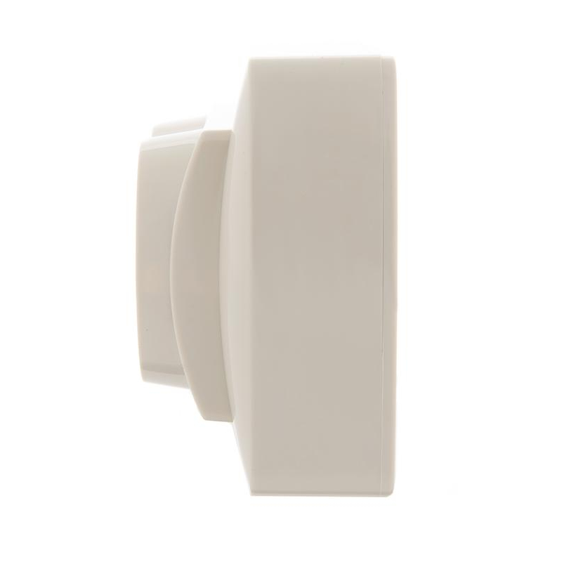 Розетка 2-м ОП Демет 16А IP20 с заземл. закрыт. корпус керамика крем. LEZARD 711-0300-127