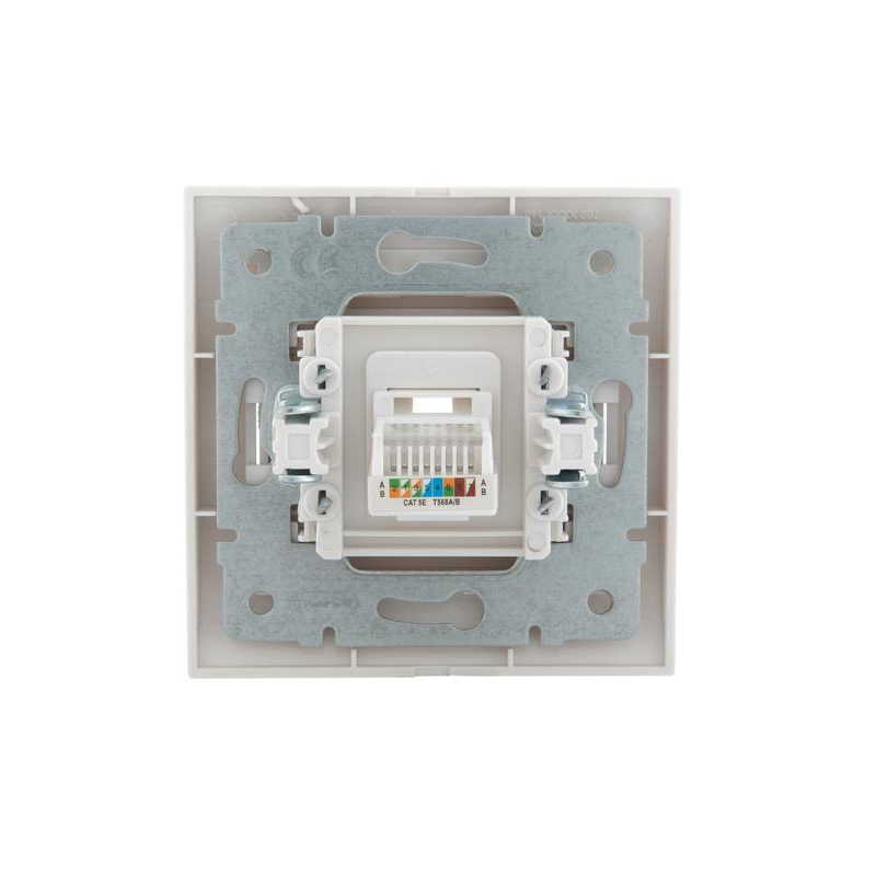 Розетка компьютерная СП Дери бел. LEZARD 702-0202-139