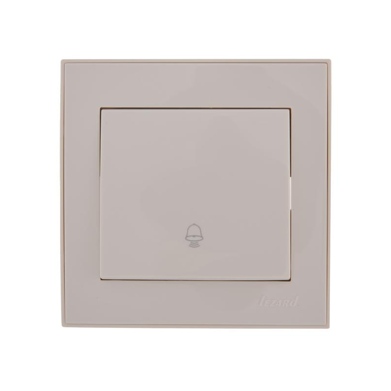Кнопка звонка Рейн бел. LEZARD 703-0202-103