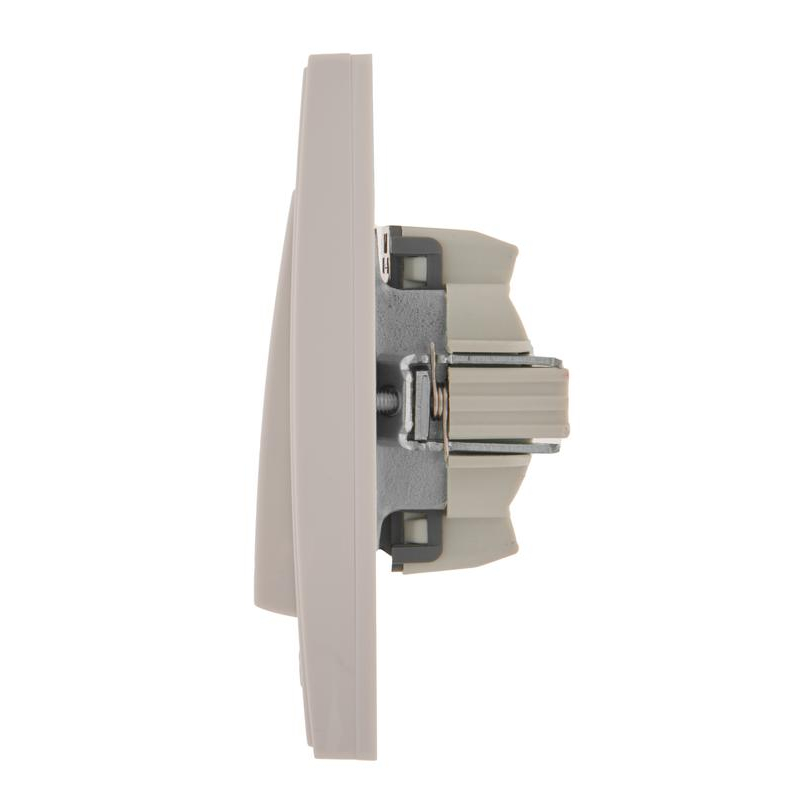 Кнопка звонка Рейн бел. LEZARD 703-0202-103