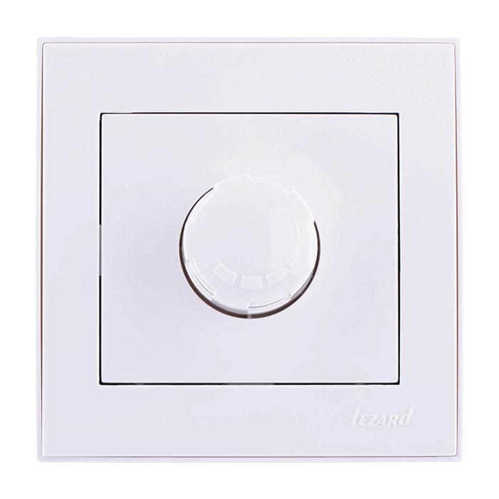 Светорегулятор СП 500Вт Рейн с фильтром бел. LEZARD 703-0202-116