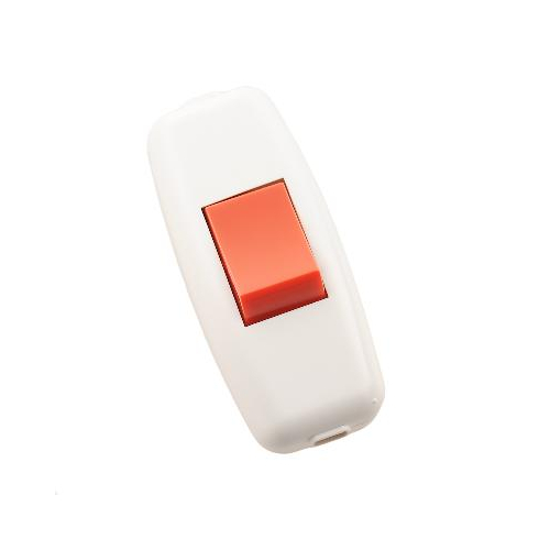 Выключатель для бра бел./красн. LEZARD 715-1101-611