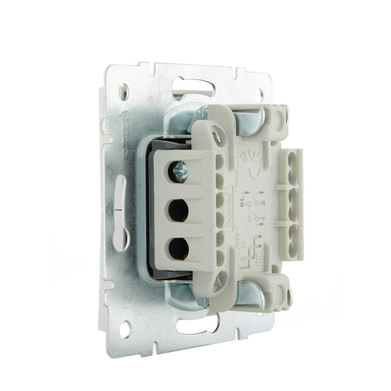 Механизм выключателя 2-кл. СП Рейн IP20 бел. LEZARD 703-0288-101