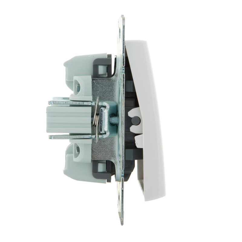 Механизм выключателя проходного 1-кл. СП Рейн IP20 бел. LEZARD 703-0288-105