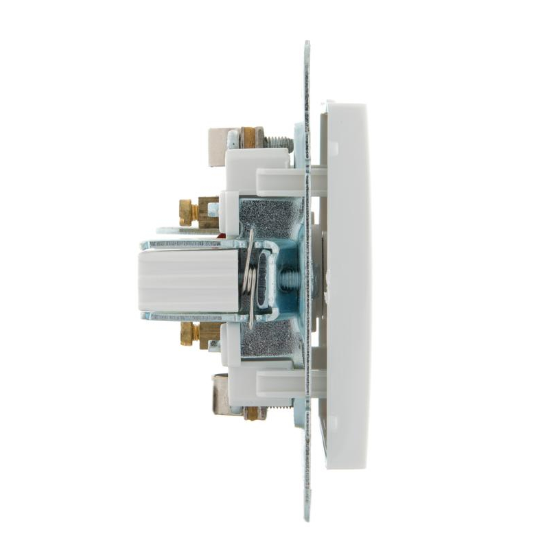 Механизм розетки проходной TV СП Рейн 16А IP20 бел. LEZARD 703-0288-129