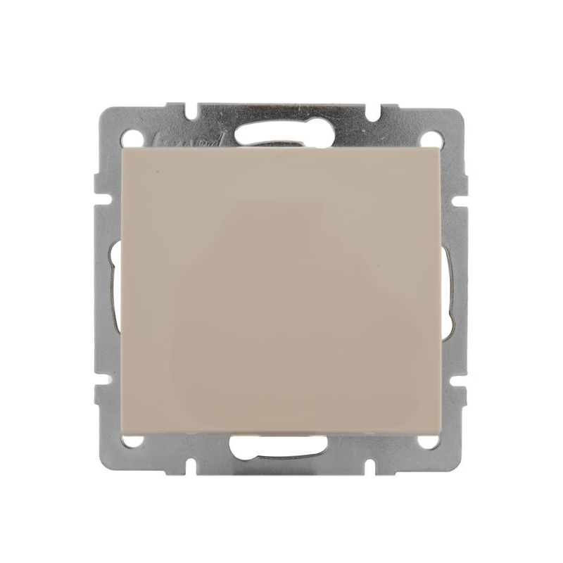 Механизм выключателя 1-кл. СП Рейн IP20 крем. LEZARD 703-0388-100