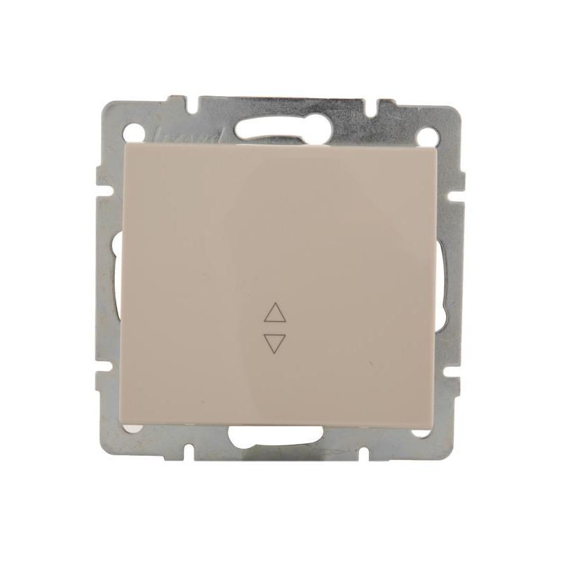 Механизм выключателя проходного 1-кл. СП Рейн IP20 крем. LEZARD 703-0388-105