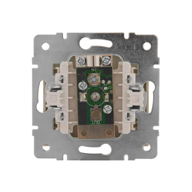 Механизм розетки оконечной TV Рейн крем. LEZARD 703-0388-130