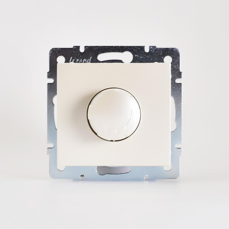 Механизм светорегулятора Рейн 1000Вт жемчуж./бел. перламутр. LEZARD 703-3088-157