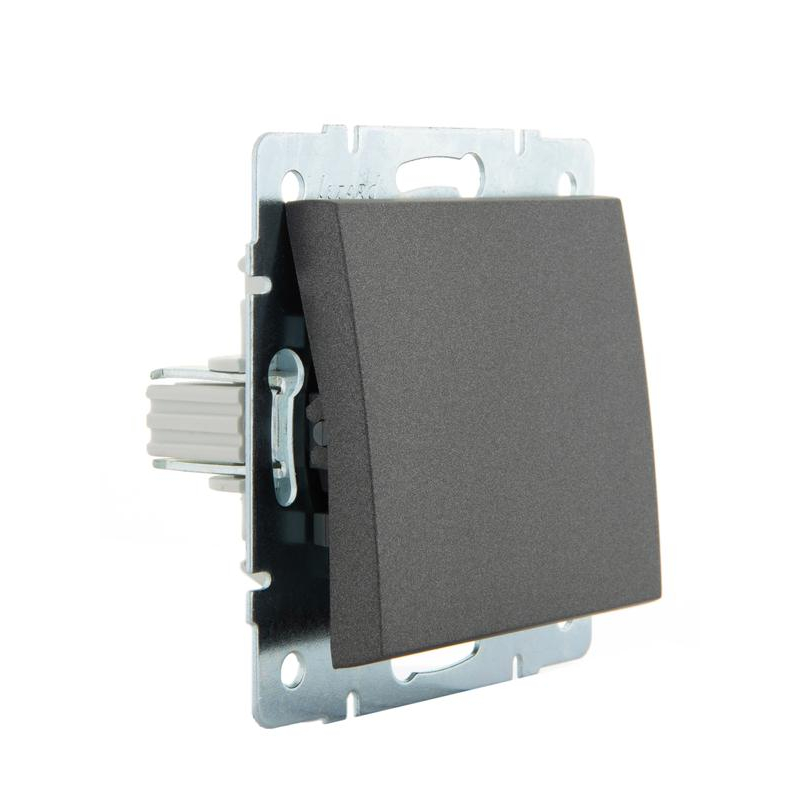 Механизм выключателя Рейн матов. черн. графит LEZARD 703-4188-100