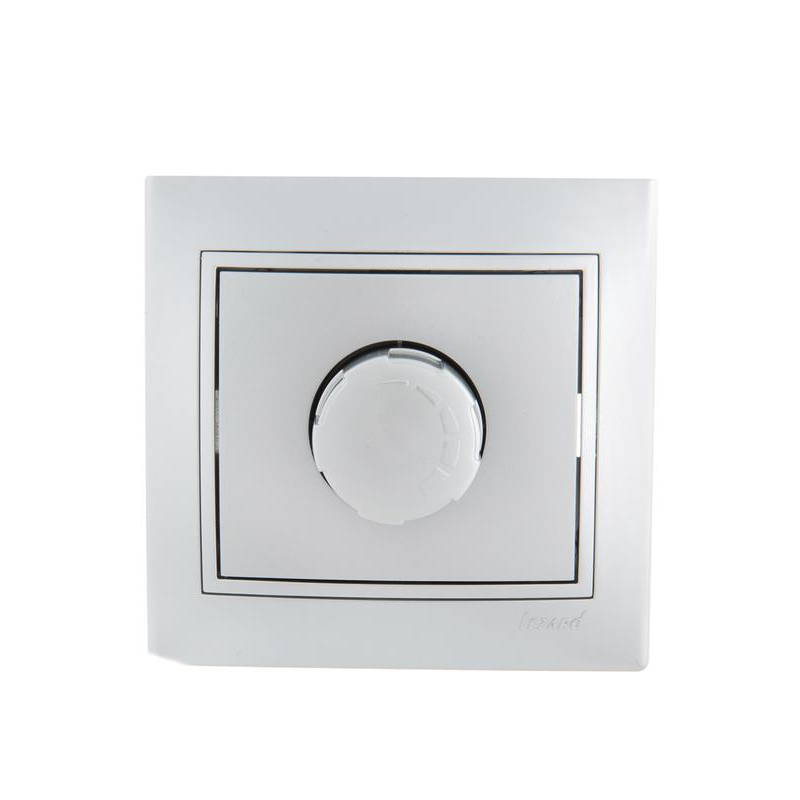 Светорегулятор 500Вт Мира с фильтром метал сер. LEZARD 701-1010-116