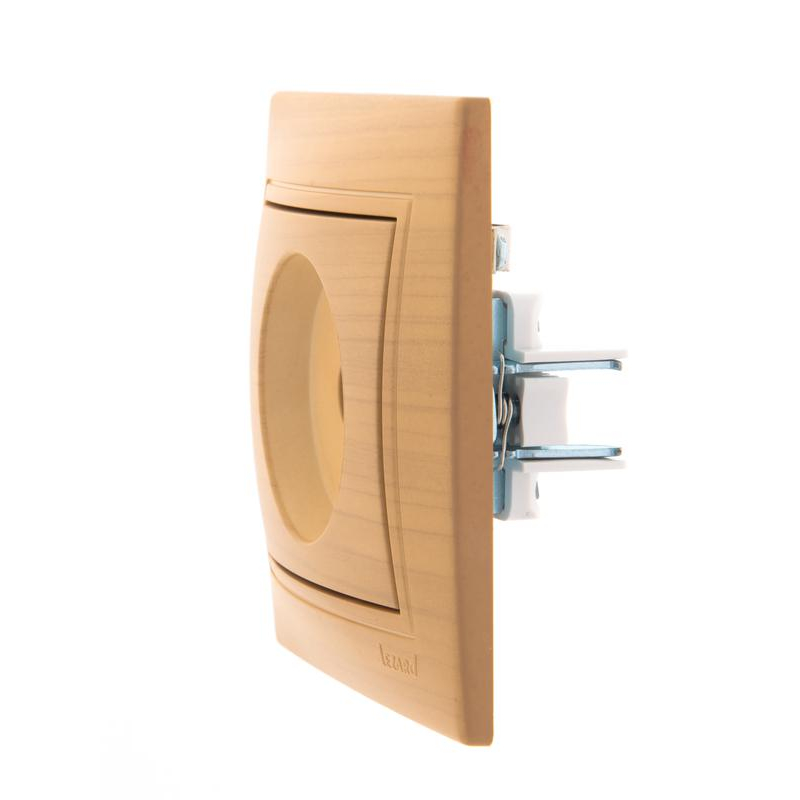 Розетка TV Мира оконечная ясень LEZARD 701-4747-130