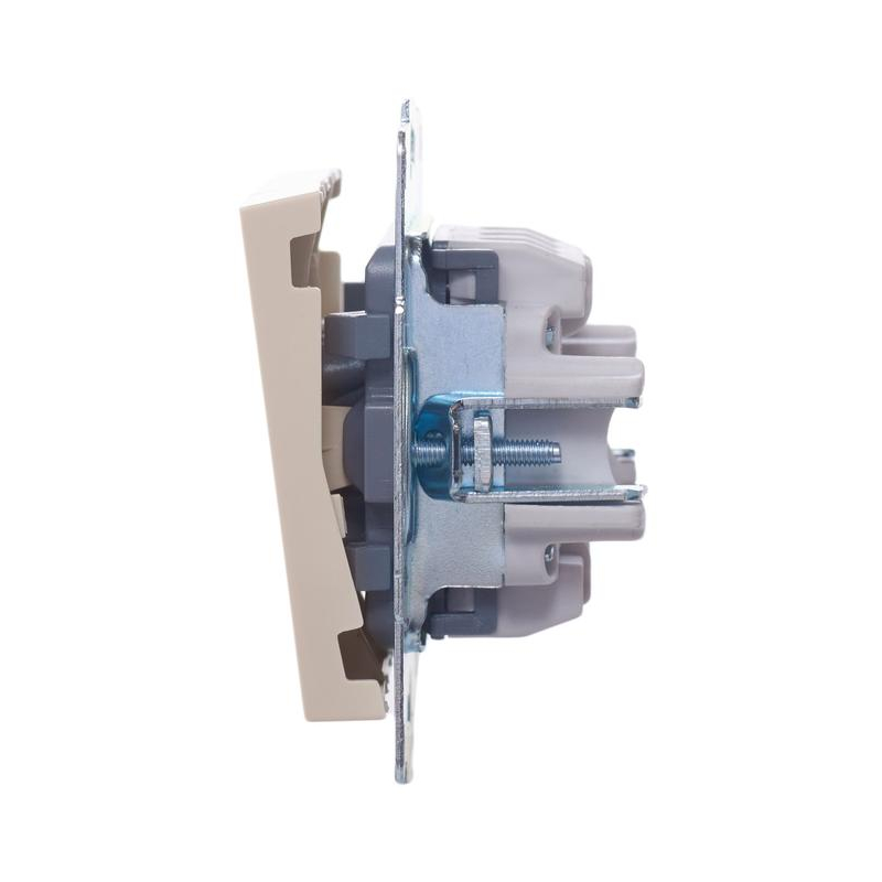 Выключатель 3-кл. СП Vesna механизм крем. LEZARD 742-0388-109