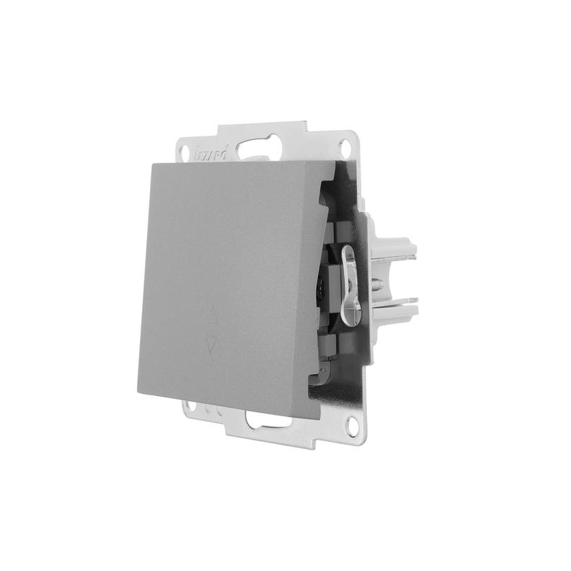 Проходной выключатель (переключатель) 1 клавиша СП Vesna механизм платина