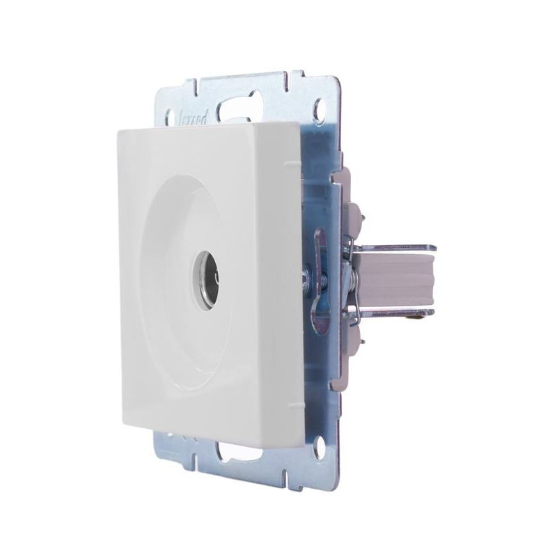 Розетка телевизионная оконечная TV 1-м СП Vesna механизм бел. LEZARD 742-0288-130