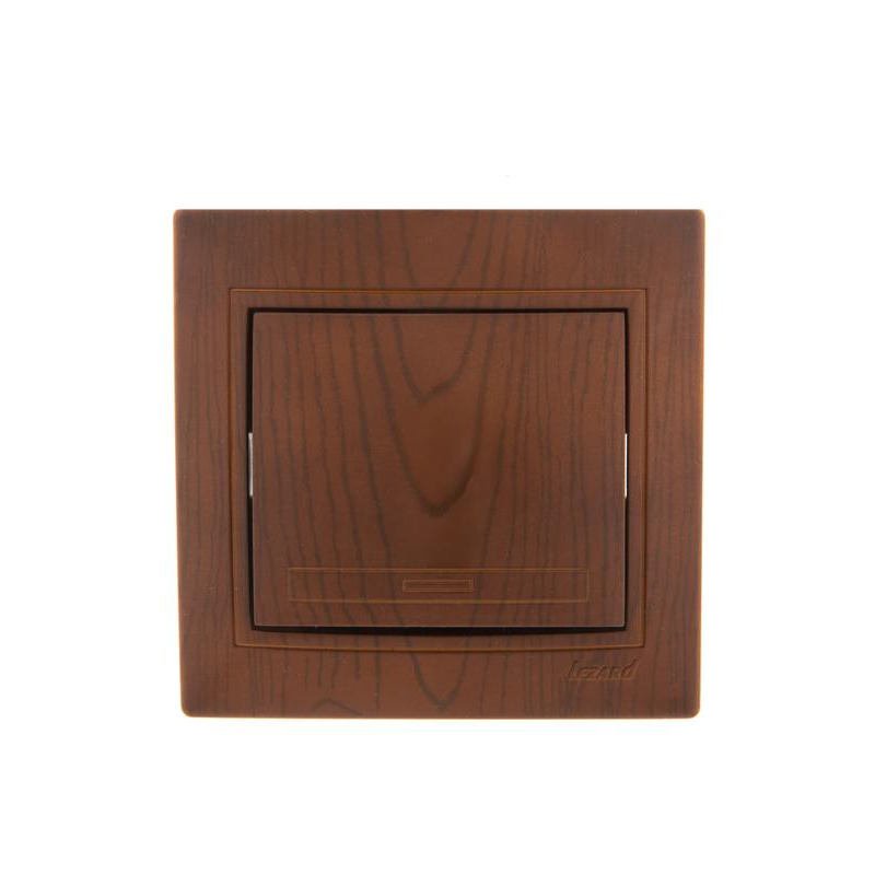 Выключатель 1-кл. СП Мира 10А сосна LEZARD 701-0801-100