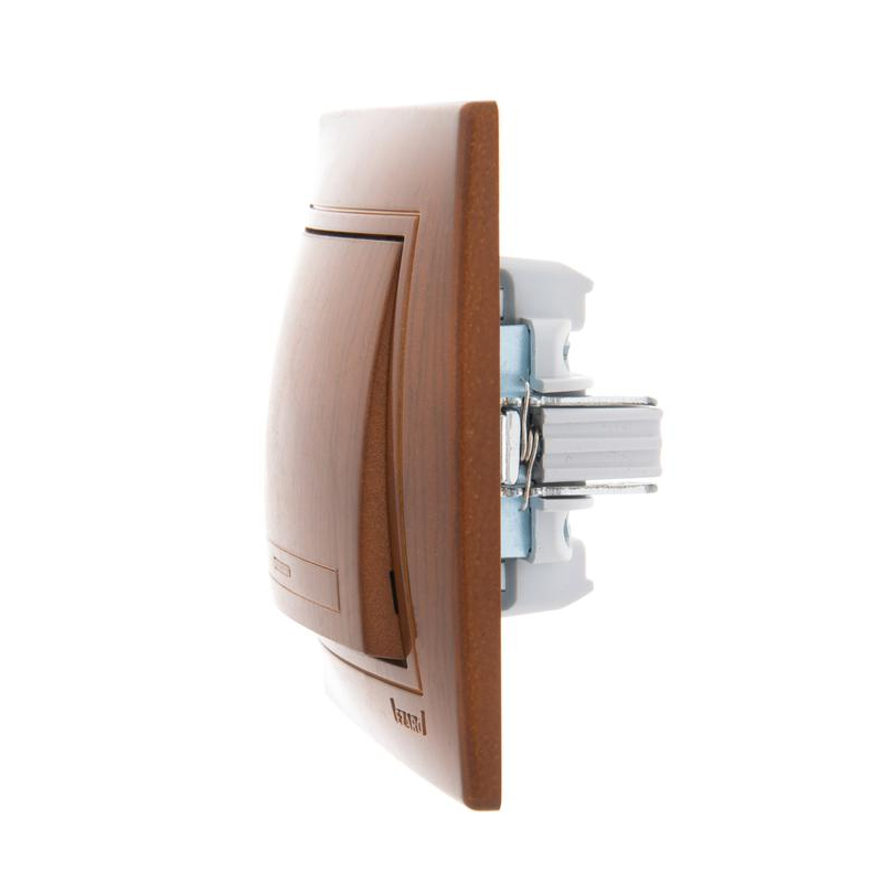 Выключатель 1-кл. СП Мира 10А сосна LEZARD 701-0801-100