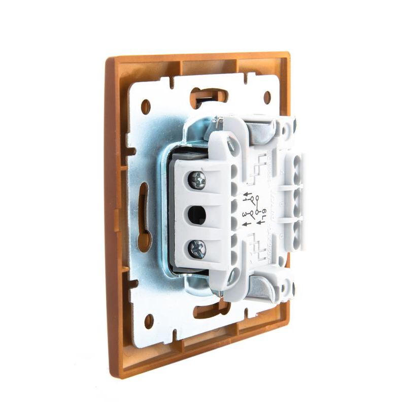 Выключатель 2-кл. СП Мира 10А сосна LEZARD 701-0801-101