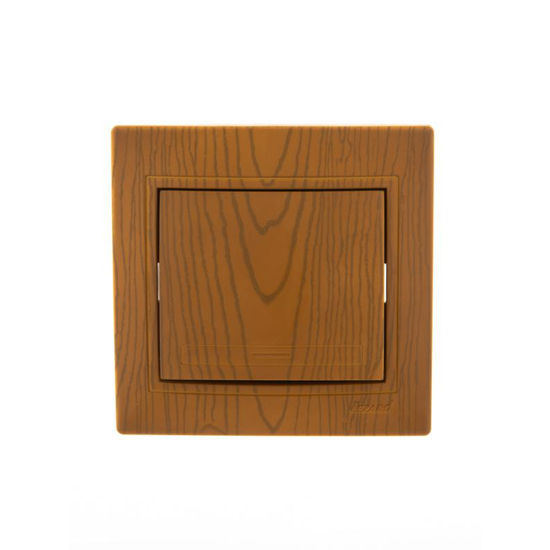 Выключатель 1-кл. СП Мира 10А IP20 ольха LEZARD 701-0701-100