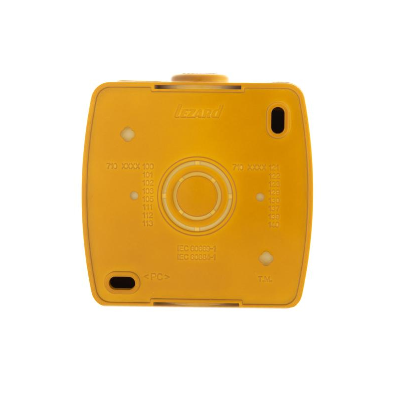 Выключатель 1-кл. ОП Ната 10А IP20 ольха LEZARD 710-0700-100