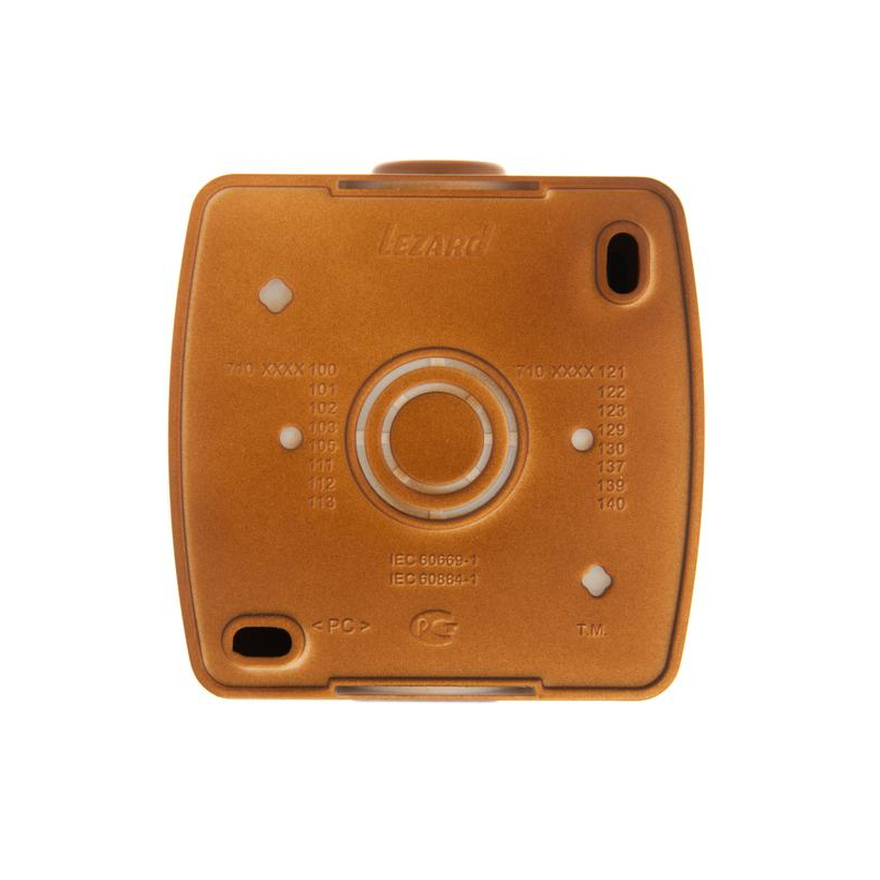 Выключатель проходной 1-кл. ОП Ната 10А IP20 сосна LEZARD 710-0800-105