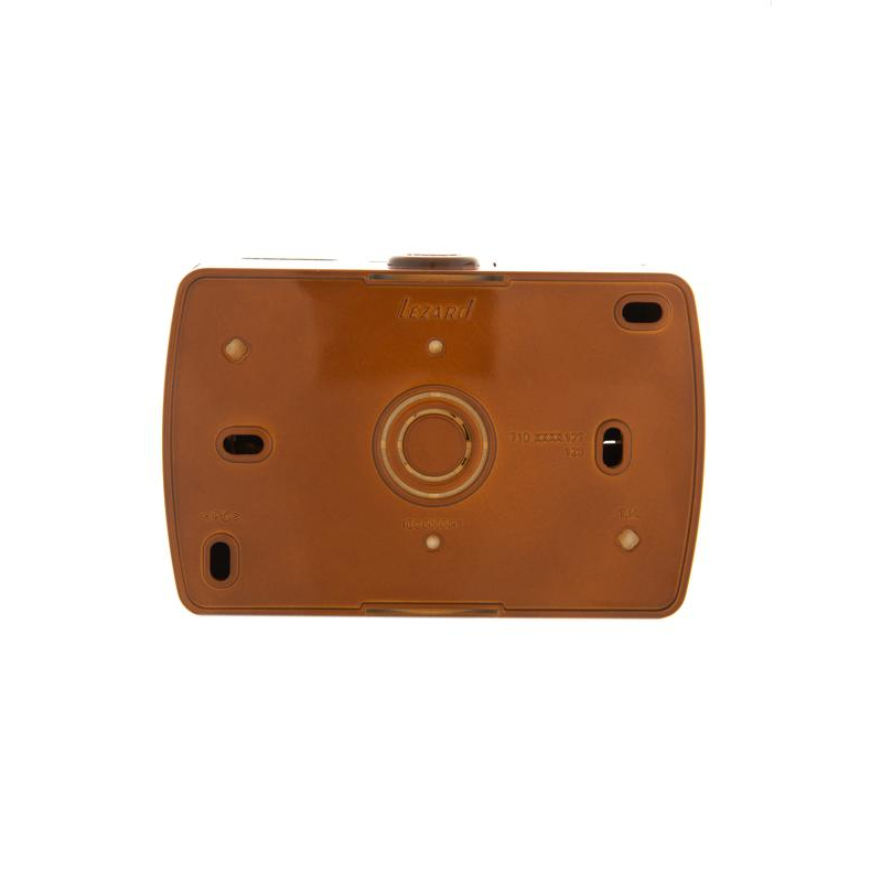 Розетка 2-м ОП Ната 16А IP20 с заземл. керамика сосна LEZARD 710-0800-127