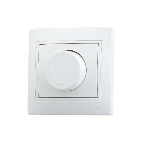 Светорегулятор СП 500Вт Мира с фильтром и предохранителем бел./бел. LEZARD 701-0202-117