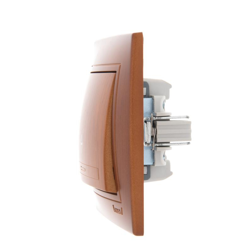 Выключатель проходной 1-кл. СП Мира 10А сосна LEZARD 701-0801-105