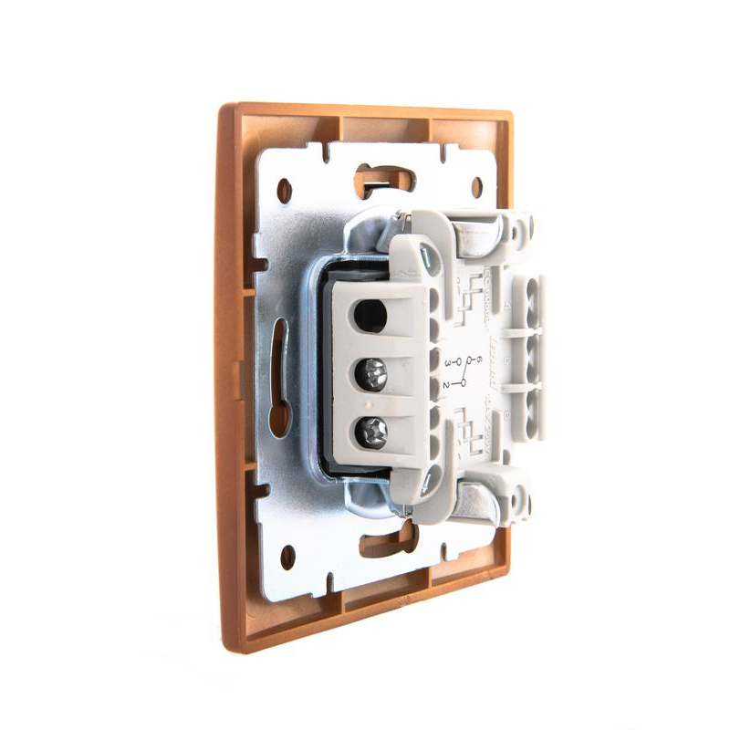 Выключатель проходной 1-кл. СП Мира 10А сосна LEZARD 701-0801-105