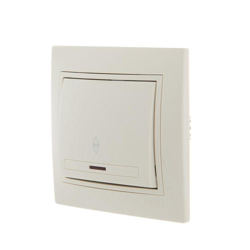 Светорегулятор СП 500Вт Мира с фильтром бел./бел. LEZARD 701-0202-116