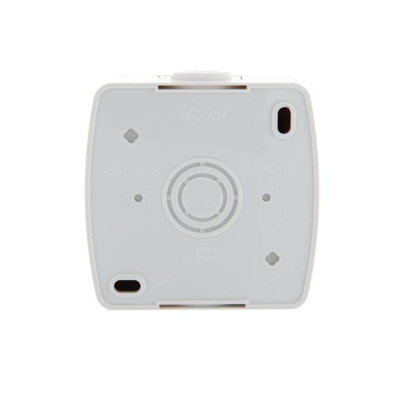 Кнопка звонка ОП Ната бел. LEZARD 710-0200-103