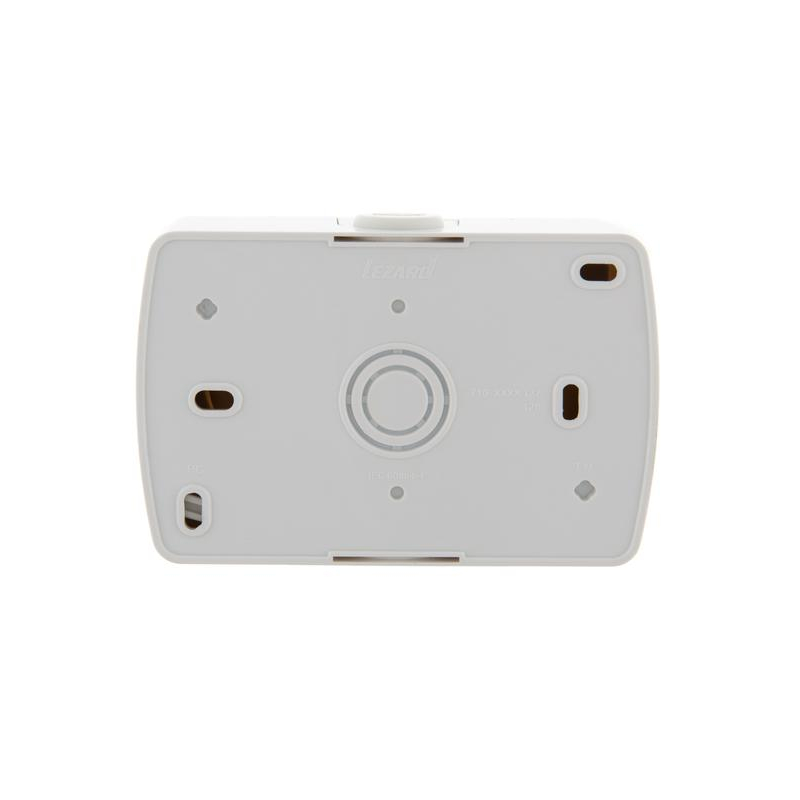 Розетка 2-м ОП Ната 16А IP20 без заземл. керамика бел. LEZARD 710-0200-128