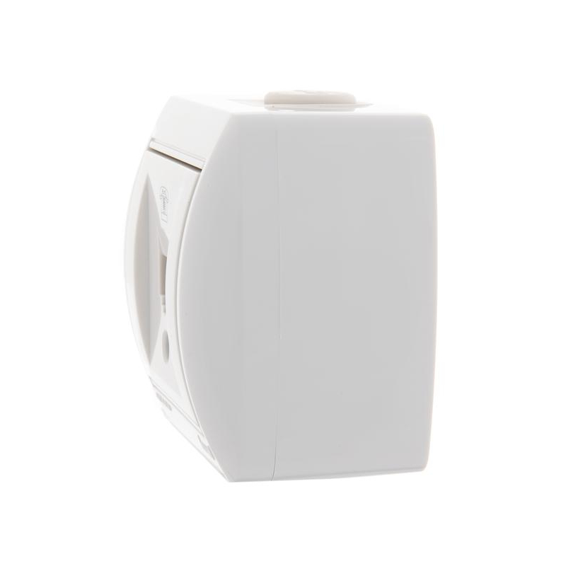 Розетка телефонная 1-м ОП Ната RJ11 бел. LEZARD 710-0200-137