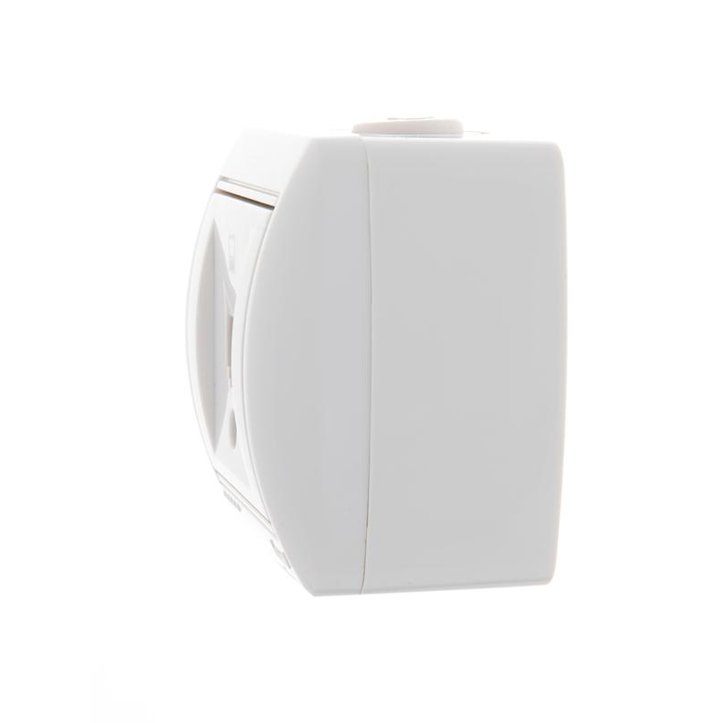 Розетка компьютерная 1-м ОП Ната RJ45 бел. LEZARD 710-0200-139