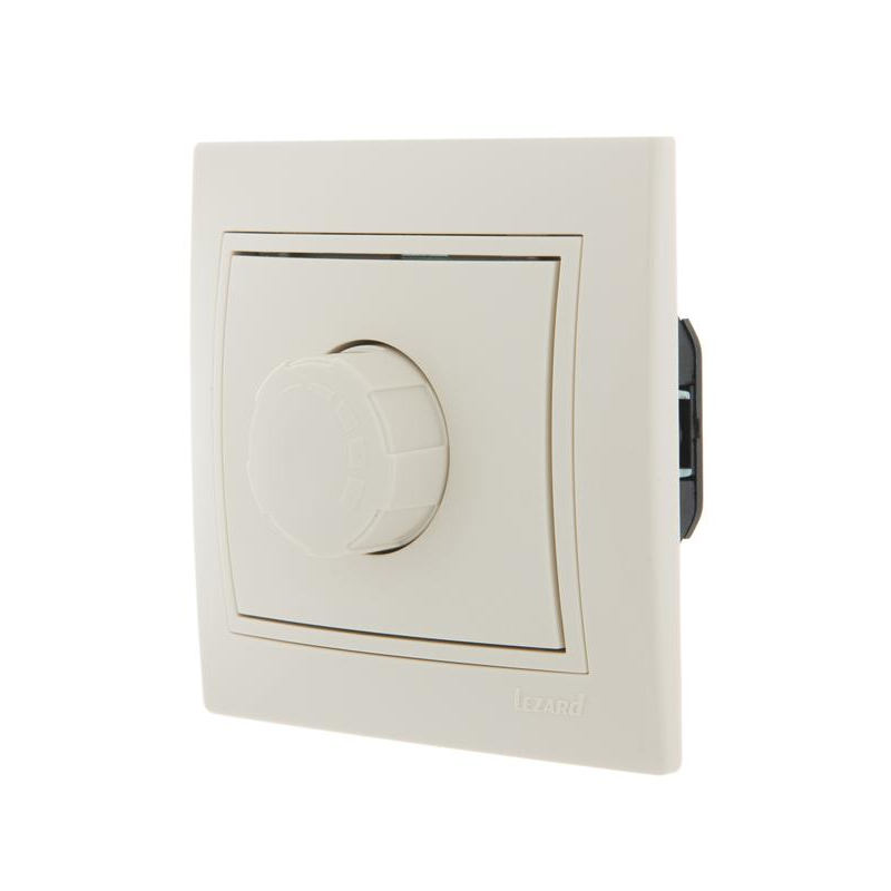 Светорегулятор СП 800Вт Мира крем/крем. LEZARD 701-0303-115