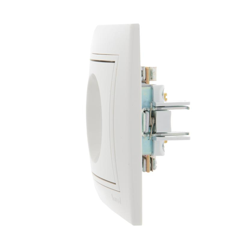 Розетка TV СП Мира проходная бел./бел. LEZARD 701-0202-129