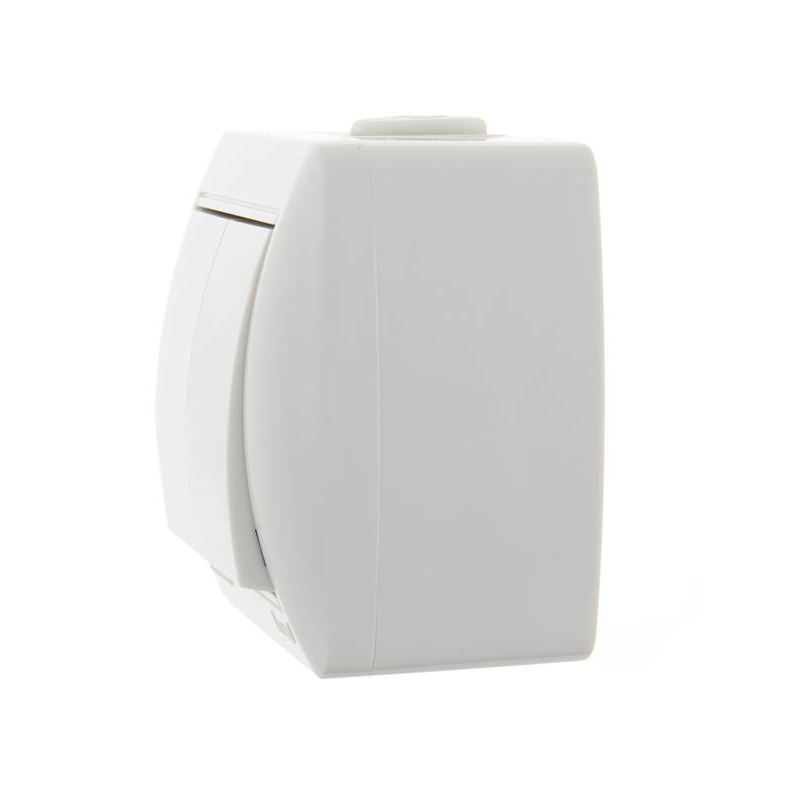 Выключатель 2-кл. ОП Ната 10А IP20 бел. LEZARD 710-0200-101