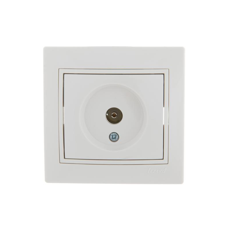 Розетка TV СП Мира оконечная бел./бел. LEZARD 701-0202-130