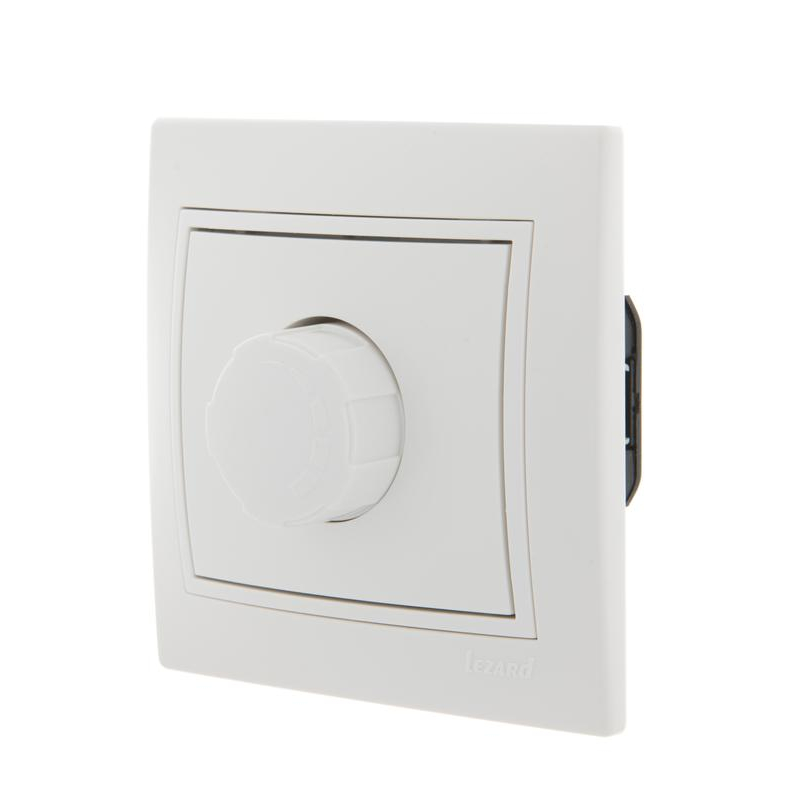 Светорегулятор СП 1000Вт Мира бел/бел. LEZARD 701-0202-157