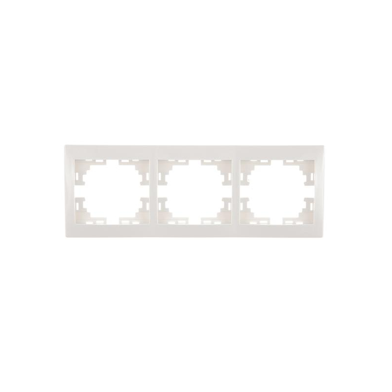 Рамка 3-м Мира горизонт. бел. LEZARD 701-0200-148