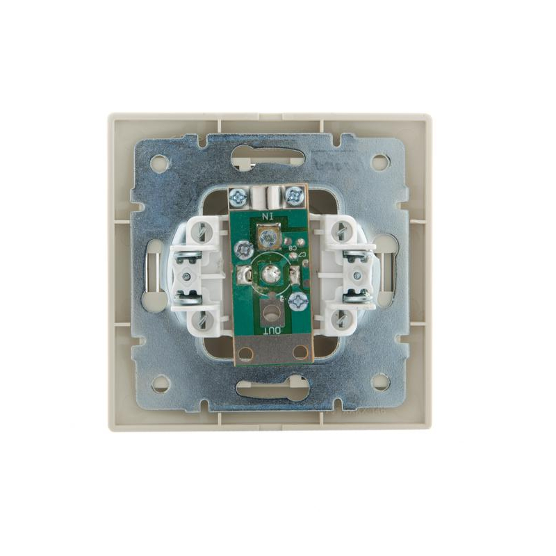 Розетка TV СП Мира оконечная крем/крем. LEZARD 701-0303-130