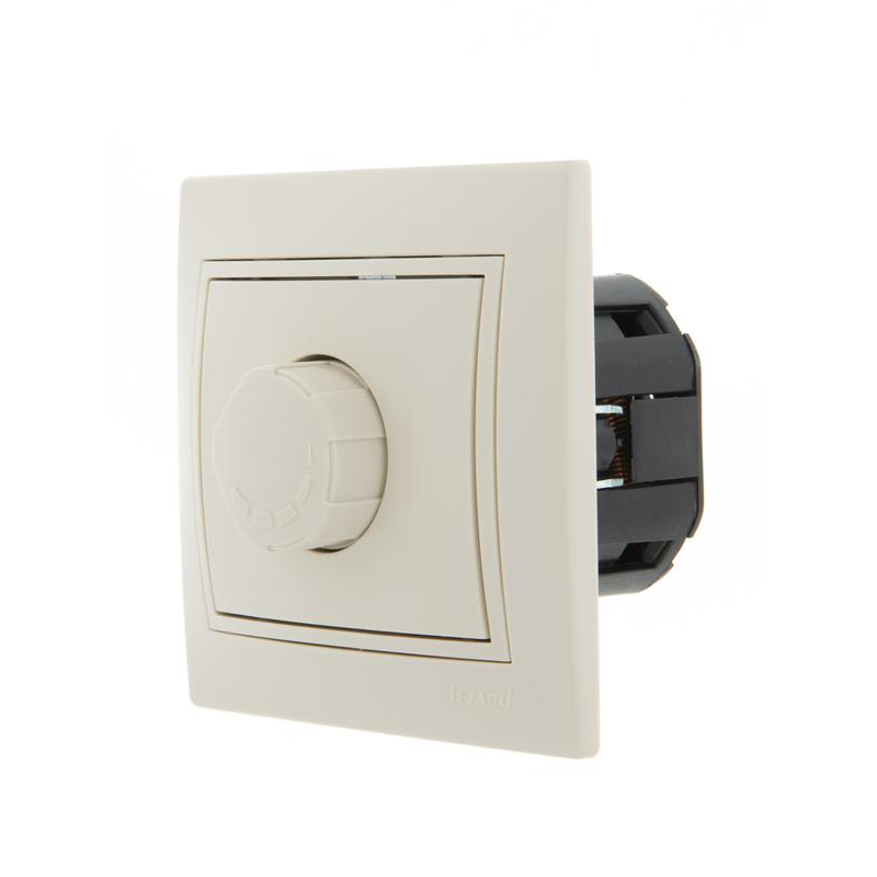 Светорегулятор СП 500Вт Мира с фильтром крем./крем. LEZARD 701-0303-116