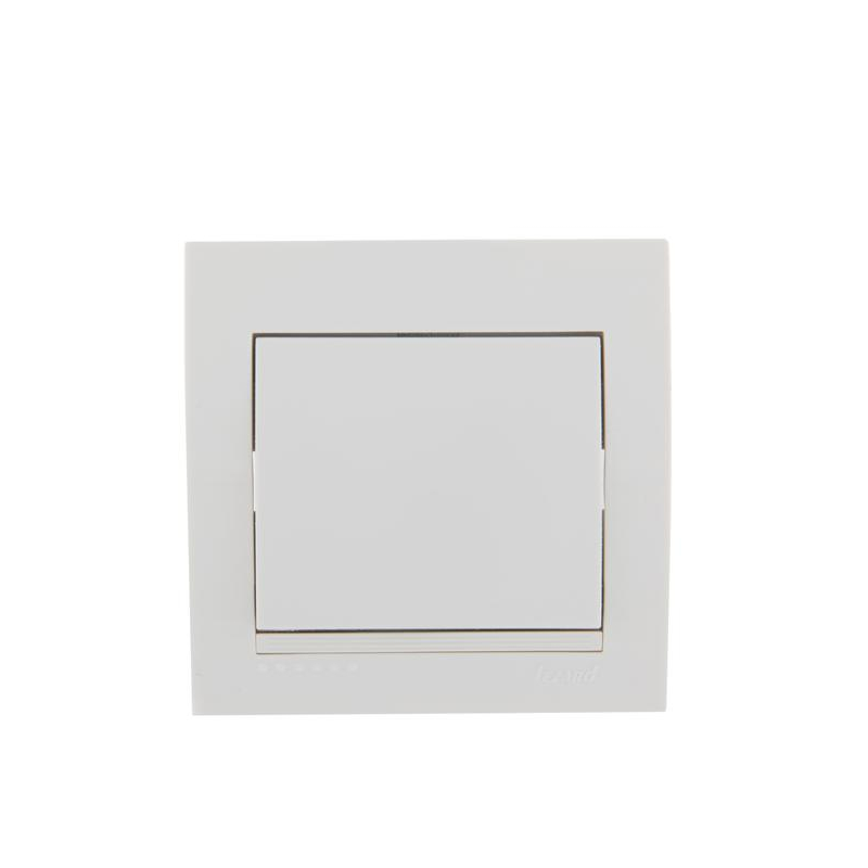 Выключатель 1-кл. СП Дери 10А бел. LEZARD 702-0202-100