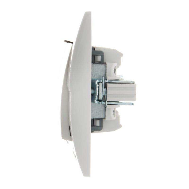 Выключатель 2-кл. СП Дери 10А бел. LEZARD 702-0202-101