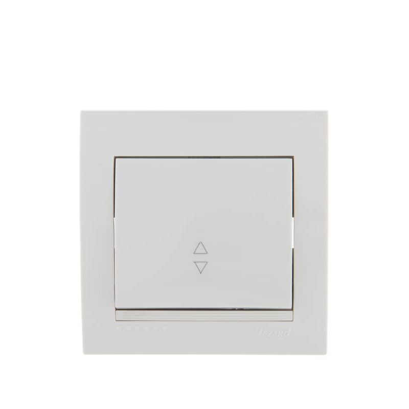 Выключатель проходной 1-кл. СП Дери 10А бел. LEZARD 702-0202-105